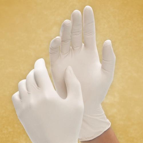 Bronze Latex Exam Glove Texture XL 90 X 10