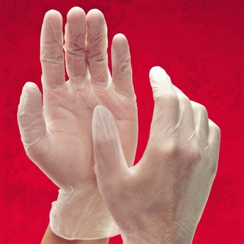 VPF Vinyl Exam Glove XL 90 X 10