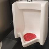 Hospeco® Health Gards® Vinyl Urinal Screen, 12/cs - Cherry/Red 03901 2