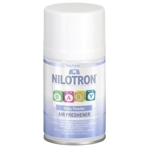Nilotron Metered Aerosol Refill  Baby powder  7oz  12 cs