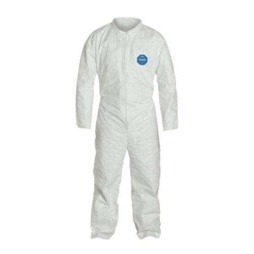 COVERALL  TYVEK  OPEN WRISTS   ANKLES  LG   25 CS