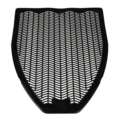 Impact® Fragranced Urinal Mat, Fresh Scent, Black, 6/cs 1525 5