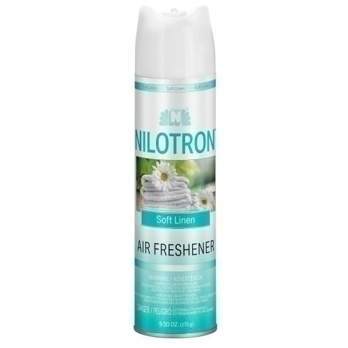 Nilotron Hand Held Aerosol  soft linen fragrance  9.5oz  12 