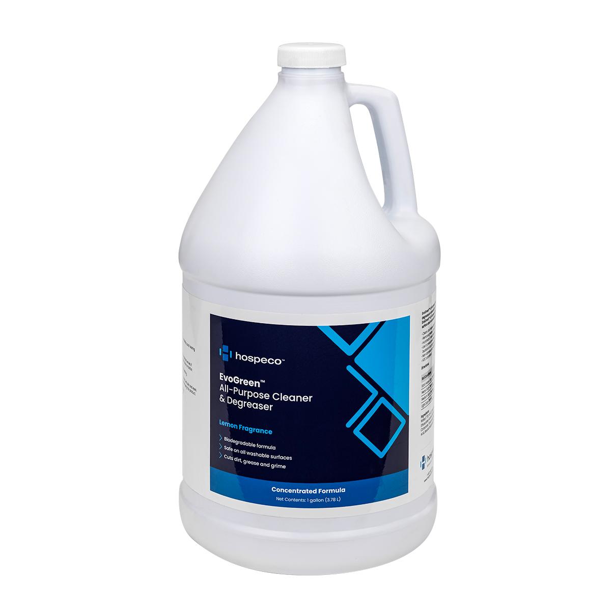 Hospeco® EvoGreen™ All-Purpose Cleaner & Degreaser, 4x1 Gallon 1637HBG040