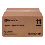 Hospeco™ NuBlend™ Heavy-Duty Industrial-Strength Pre-Moistened Textured Wipes, 10