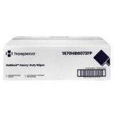 Hospeco™ NuBlend™ Heavy-Duty Industrial-Strength Pre-Moistened Textured Wipes, 10