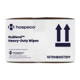 Hospeco™ NuBlend™ Heavy-Duty Industrial-Strength Pre-Moistened Textured Wipes, 10