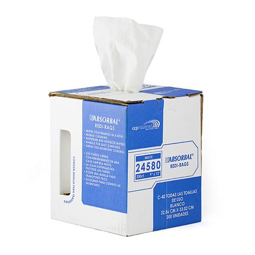 ABSORBAL REDI-RAGS CENTER FEED  CORELESS  4RL CS