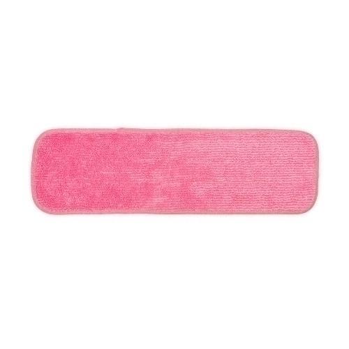 MICROFIBER WET FLAT MOP VELCRO BK  RED 18   16 DZ CS