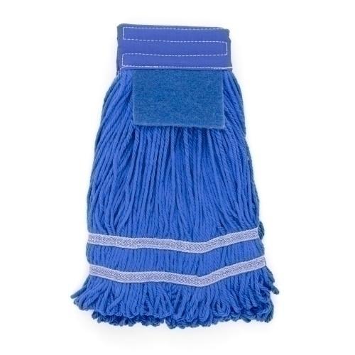 MICROFIBER STRING WET MOP BLUE 15 OZ 1 PK  24 CS