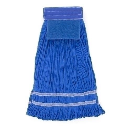 MICROFIBER STRING WET MOP BLUE  22 OZ  1 PK  24 CS