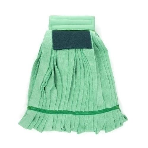 STRIP WET MOP GREEN MEDIUM 1 PK  24 CS