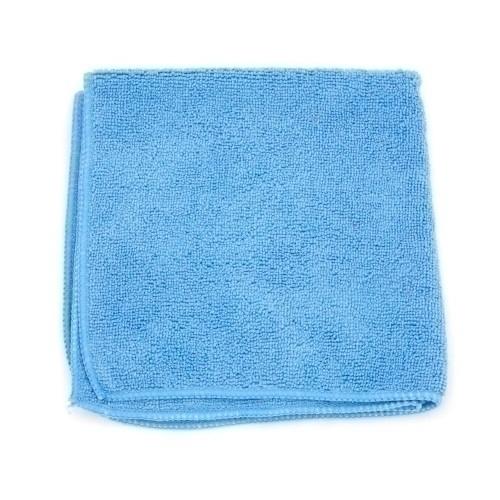 MICROFIBER TOWEL 16  X 16  220 GSM BLUE 18 DZ CS