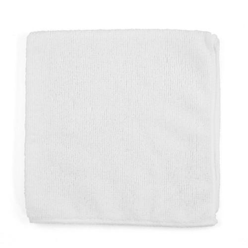 MICROFIBER TOWEL 16X16 WHITE 220 GSM  18 DZ MC