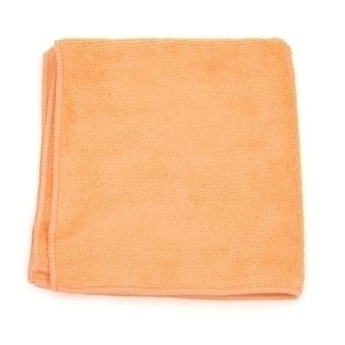 MICRO FIBER TOWEL 12X12  ORANGE  300 GSM