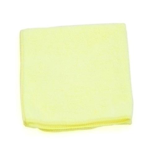 MICROFIBER TOWEL 12X12 YELLOW  300 GSM  18 DZ MC