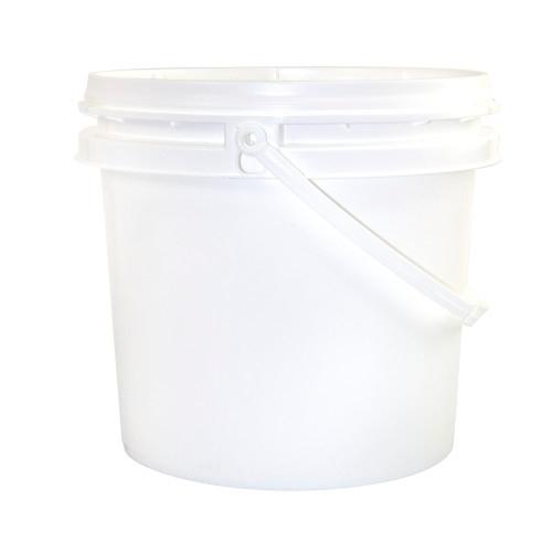 RD PAIL3048 WHT PLASTIC HANDLE