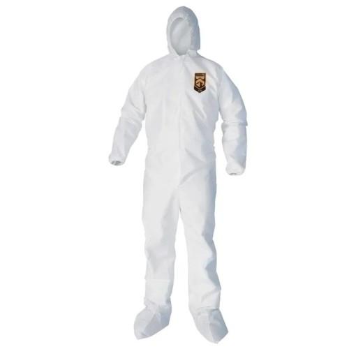 A40 KLEENGUARD 6XL COVERALL ELASTIC WRIST ANKLE HOOD BOOTS