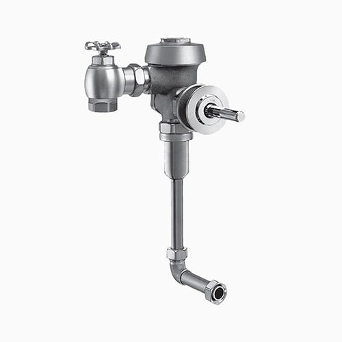 Sloan® 195-1 (Less B12A & F15A) Royal® Single Flush Concealed Urinal Flushometer, 1 gpf, Manual, Rough Brass, 1/ea (3013204) 42726504