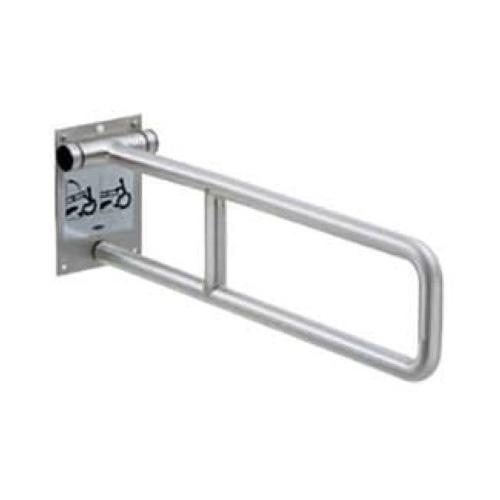 Bobrick Swing-Up Grab Bar, Satin Finish - Peened, 1/ea (B-4998.99) 42733266