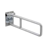 Bobrick Swing-Up Grab Bar, Satin Finish - Peened, 1/ea (B-4998.99) 42733266