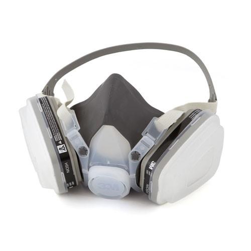 5000 SERIES 1 2 FACEPIECE DISP RESPIRATOR ASSEMBLY  LG
