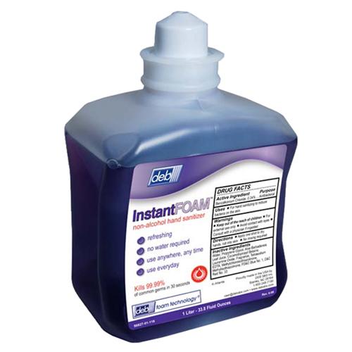 INSTANTFOAM NON-ALCOHOL FOAMING HAND SANITIZER 6 1000ML