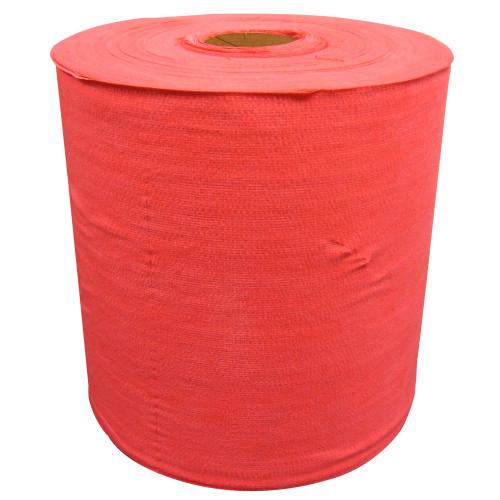 WIPE  RED  JUMBO ROLL  12X12.5  CREPED  3 ROLLS CS