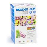 Moldex® SparkPlugs® Uncorded Disposable Earplugs, NRR 33 dB, 200 pr/bx - 10 bxs/cs 6604 2