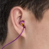 Moldex® SparkPlugs® Corded Disposable Earplugs, NRR 33 dB, 100 pr/bx - 20 bxs/cs 6654 4