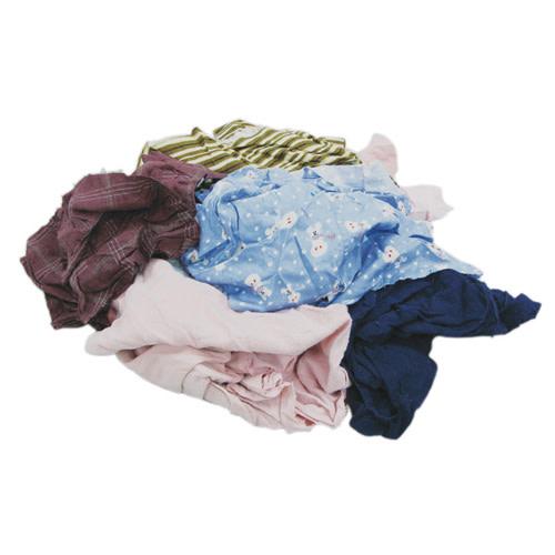Recycled Polo T-Shirt Rags, Bulk, Assorted Colors, 50 lb/cs 71300 50