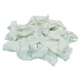 SpaceWorks® Recycled T-Shirt Rags, Bulk,10 lb/cs - White 71500 10 SW