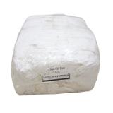 SpaceWorks® New French Terry Rags, Washed, Bulk, White, 50 lb/cs 73300 50 SW