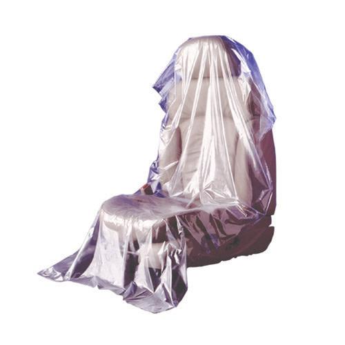 Slip-N-Grip® Vehicle Seat Covers, Light Weight Polyethylene, Clear, 38