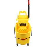 Impact® Sidepress Wringer & Bucket Combo, Yellow, 1/cs 8Y 2637 3Y C1C0