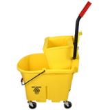 Impact® Sidepress Wringer & Bucket Combo, Yellow, 1/cs 8Y 2637 3Y C7L0