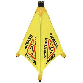 Impact® Pop Up Safety Cone w/ Mountable Holder, 20 Inch, Yellow, 1/ea 9183