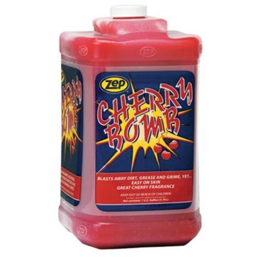 ZEP CHERRY BOMB HAND CLEANER 1 GALLON BOTTLE  4 CASE