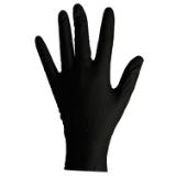 Showa® N-Dex® Nighthawk Nitrile Powder-Free Gloves, Textured Fingers, 20x50, Black, 4 mil - Large 97006 LG