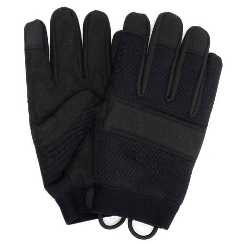 MECHANICS GLOVE PADDED PALM  100G 3M THINSULATE LINED  BLACK