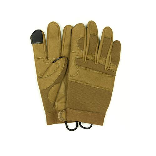 MECHANICS GLOVE PADDED PALM  COYOTE BROWN  XS