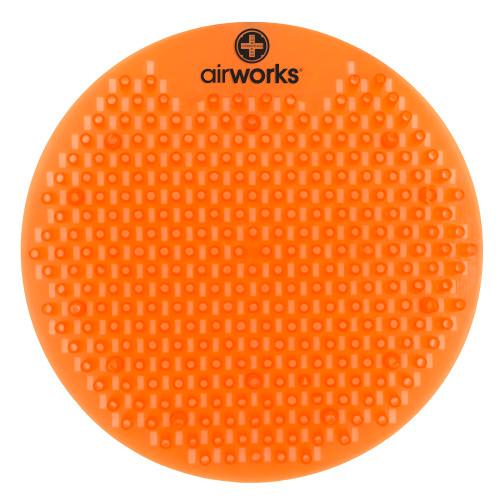 Hospeco® AirWorks® SPLASH FREE® Urinal Screen, 10/bx, Mango AWSFUS007 BX