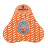 Hospeco® AirWorks® Premier Urinal Screen w/ SmartBlock®, 12/cs, Mango AWSP007