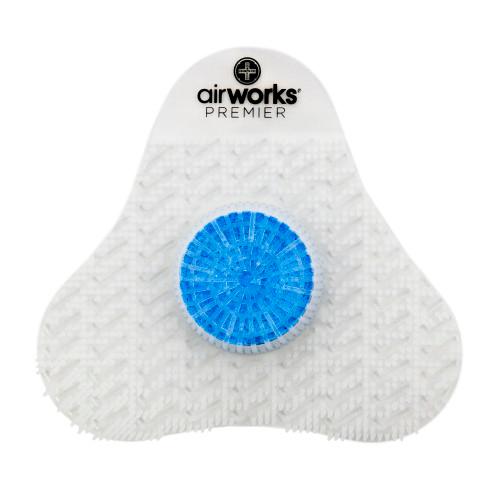 Hospeco® AirWorks® Premier Urinal Screen w/ SmartBlock®, 12/cs, Sunburst AWSP233