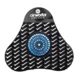 Hospeco® AirWorks® Premier Urinal Screen w/ SmartBlock®, 12/cs, Midnight Sky AWSP235
