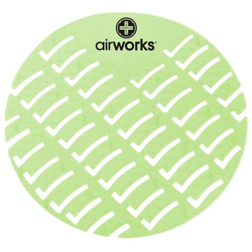 Hospeco® AirWorks® Urinal Screen, 10/bx, Herbal Mint AWUS002 BX