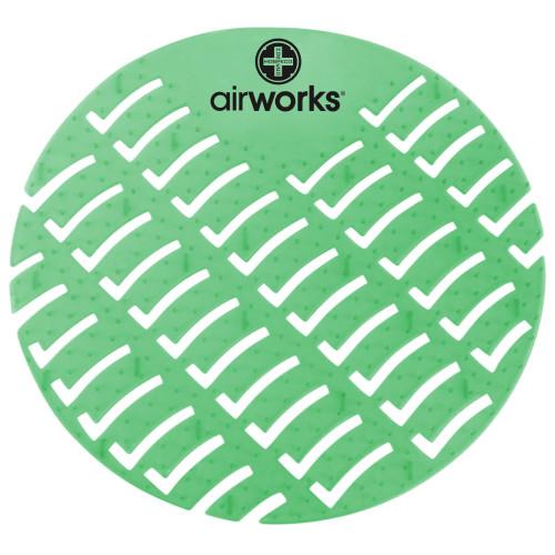 Hospeco® AirWorks® Urinal Screen, 10/bx, Evergreen AWUS005 BX