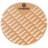 Hospeco® AirWorks® Urinal Screen, 10/bx, Cinnamon AWUS006 BX