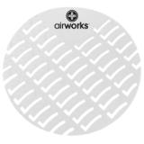 Hospeco® AirWorks® Urinal Screen, 10/bx, Sunburst AWUS233 BX