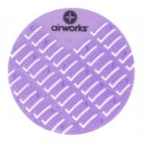 Hospeco® AirWorks® Urinal Screen, 10/bx, Lavender Meadow AWUS236 BX